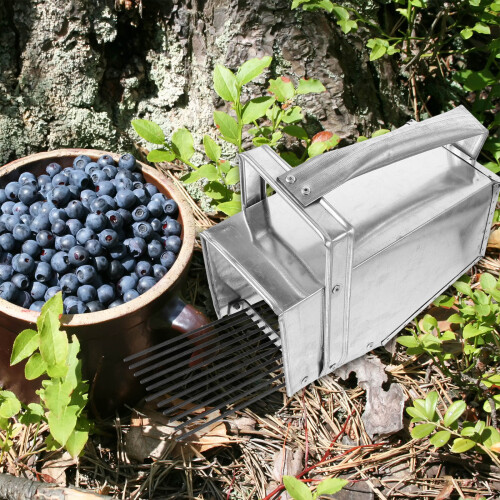Berry Picker Met Rake Ergonomische Handgreep Bessenplukker Scoop 1