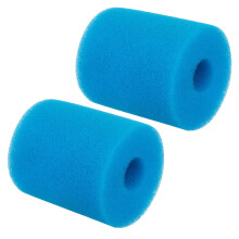 2Stk Filter Wiederverwendbare Pool Pumpe Filter