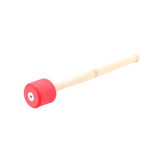 Holz Drum Mallets Rot Rutschfest Für Musikband Und Konzert