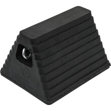 Buyers Products WC6810L Rubber Wheel Chock with Eyebolt