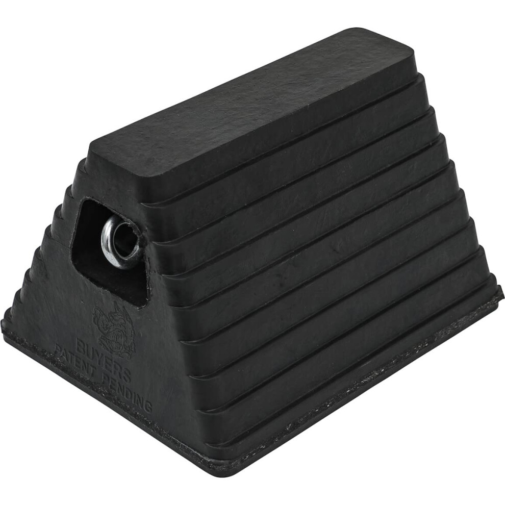 Buyers Products Wc6810l Rubber Wheel Chock With Eyebolt 724920080149