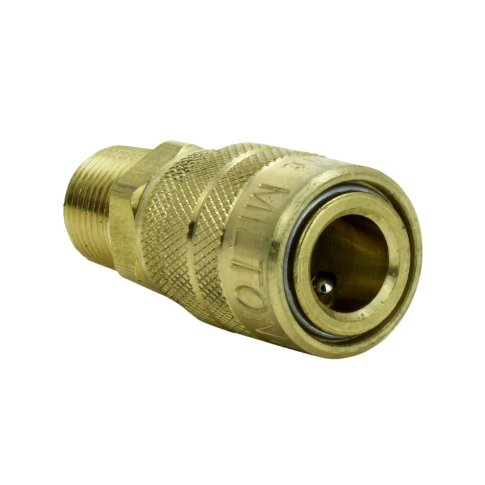 Milton S-719 3/8"""" Mnpt M Style Coupler 030937007193