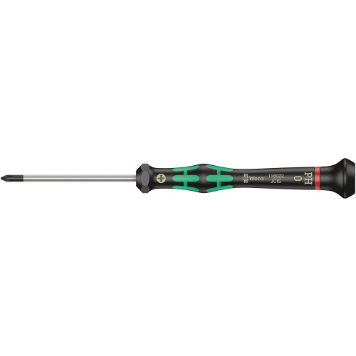 Wera Wera 118022 Kraftform 2050 Micro Screwdriver Phillips Tip PH0 x 60mm
