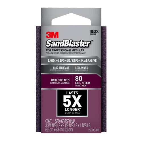 3M 3M 20908-80 Sandblaster Bare overflader Slibesvampe