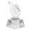 Decoratieve kristallen transparant prijsaccessoire 1