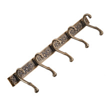 wandleiste mit 5 haken vintage bronze für schlafzimmer bad
