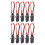 10 spannclips mit karabiner für plane 3