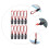 10 spannclips mit karabiner für plane 7