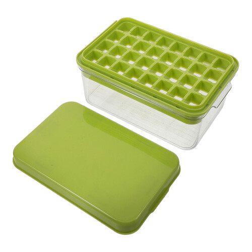 Gefrierbox Eiswürfel Groß Grün Mit Pressfunktion PP Pet