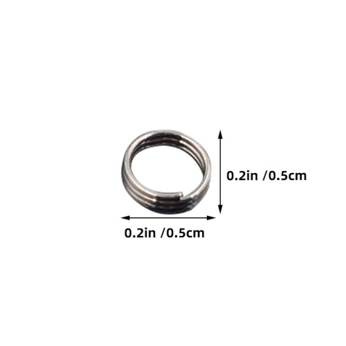 50 metallwellen-sicherungsringe o-förmig metall, bulk 1