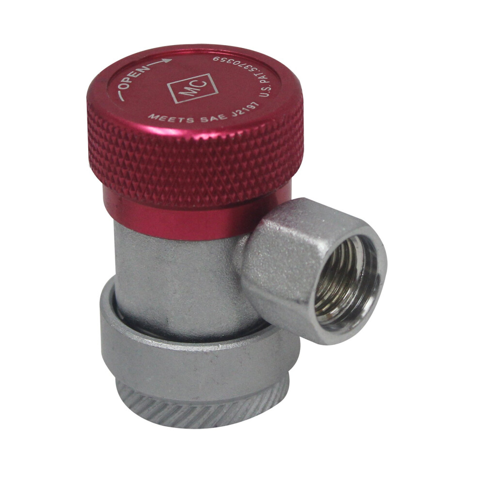 Mastercool High Side Manual R134a 14 Mm-F X 16 Mm Coupler 82834 Red 013213001849