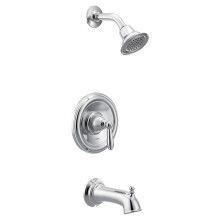Moen T2153 Brantford Posi-Temp bilanciamento della pressione vasca e kit di finiture per doccia valvola richiesta cromata