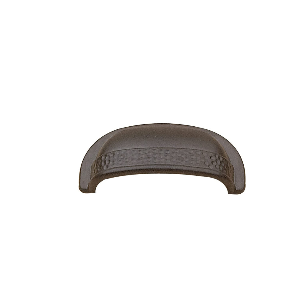 Photos - Other for Repair Richelieu Hardware BP2321764900 Provence Collection 2 1/2-inch Center-to-Center Hammered Matte Black Traditional Cup (64 mm)