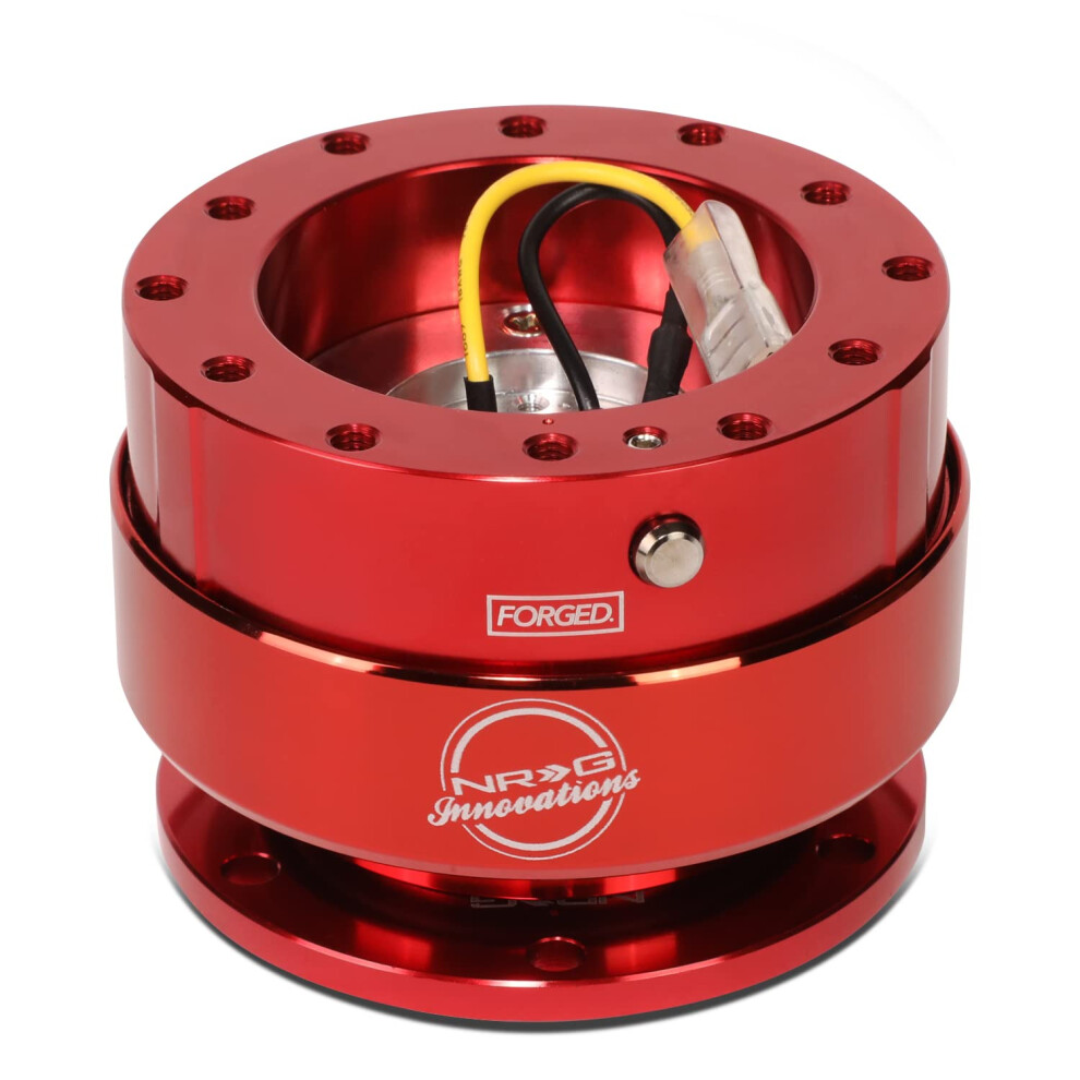 Nrg Innovations Srk-200Rd-Ti Quick Release ( Body/Ti Ring) Red 682017348605