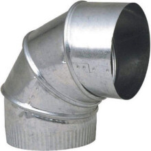 Imperial Manufacturing Group GV0286-C 4"""" 90 galvaniseret justerbar albue