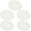 5- . Servierplatte -Snack-Tablett, wiederverwendbar, Muschelform 4