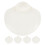5- . Servierplatte -Snack-Tablett, wiederverwendbar, Muschelform 8