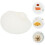 5- . Servierplatte -Snack-Tablett, wiederverwendbar, Muschelform 5