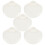 5- . Servierplatte -Snack-Tablett, wiederverwendbar, Muschelform 9