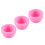 3 3d eiscreme kugel silikonform rosa für kuchen 1