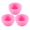 3 3d eiscreme kugel silikonform rosa für kuchen 10