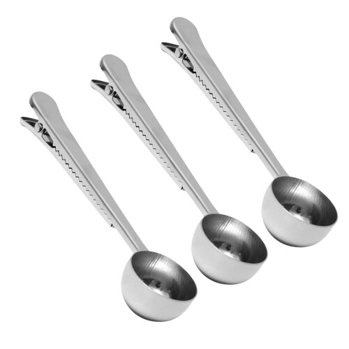 3 kaffeelöffel teelöffel mit clip für milch 2