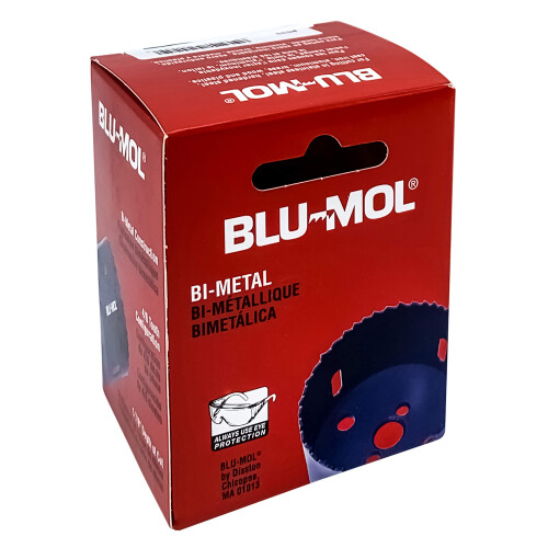 Disston E0102425 2-1/16-Inch Boxed Blu-Mol Bi-Metal Hole Saws, 52mm 2