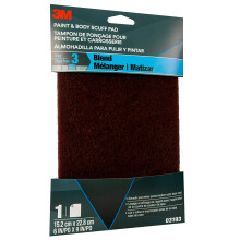 3M Lack- & Karosserieschleifpad, 03193, 15 cm x 23 cm, 1 pro Pack