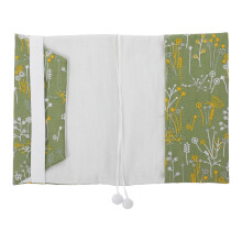 cloth art a5 buchhülle pflanzenmuster schutzhülle für