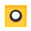 protector micrófono con logo amarillo cuadrado para entrevistas 4
