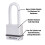 Master Lock M530XDLH Magnum Solid Steel Keyed Padlock, Assorted, 1 Pack 3