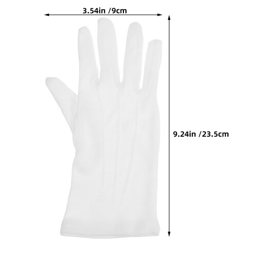 3 paires de blancs respirants pour arbitre de billard 1