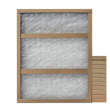 Filtre  air en fibre de verre 10 x 20 x 1, srie GDS  double support, fabriqu aux tats-Unis, taille relle : 9 5/8 x 19 5/8 x 3/4 (bote de 1