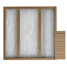 14x14x1 glasfiber luftfilter dubbelstng GDS-serien tillverkad i USA Verklig storlek: 13 5/8 x 13 5/8 x 3/4 (kartong med 12)