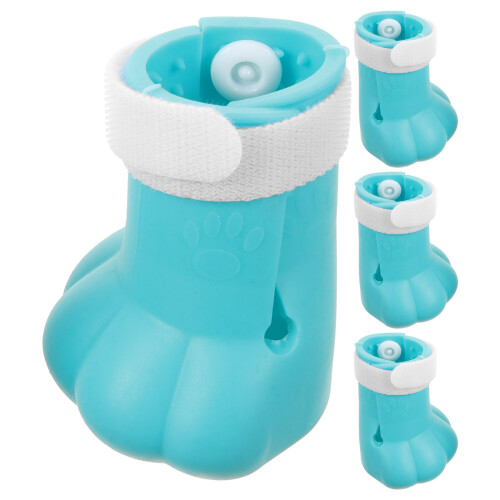 4 pièces bottes anti-griffures pour chat, protections
