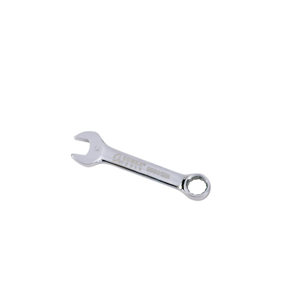 Sunex 993012M 12-Mm Stubby Combination Wrench 613364046227