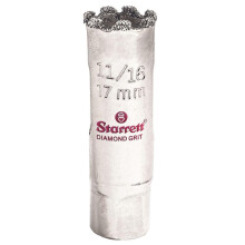 Starrett Diamond Grit Gatenzaag - Ideaal voor het boren van gaten met een kleine diameter - 11/16"""" Diameter 1-5/8"""" Zaagdiepte 1/2-20 Draadmaat