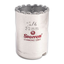 Starrett Diamond Grit Gatenzaag - Ideaal voor het boren van gaten met een kleine diameter - 1-1/4"""" Diameter 1-5/8"""" Zaagdiepte 5/8-18 Draadmaat