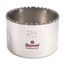 Starrett Diamond Grit Gatenzaag - Ideaal voor het boren van gaten met een kleine diameter - 2-3/4"""" Diameter 1-5/8"""" Zaagdiepte 5/8-18 Draadmaat