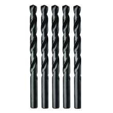 Irwin Tools 67509 9/64-Inch Black Oxide 135-Degree Jobber Length Pack of 5