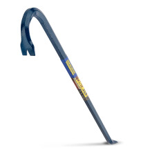 ESTWING Gooseneck Wrecking Bar - 3/4"""" x 30"""" Pry Bar with Angled Chisel End & Forged Steel Construction - EWB-30