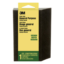 3M CP-041 Schuurspons met medium detail - 4-7/8 inch x 2-7/8 inch x 1 inch Enkele hoek Wasbaar en herbruikbaar Ideaal voor houtverf Metaal Kunsts