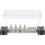 Blue Sea Systems POWERBAR1000 8 X 3/8 STUD W/CVR  1000A  Beige 1