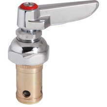T&S MESSING Eterna fulddrejet vandhane, varm spindelsamling med kontraventil blyfri 2712-40