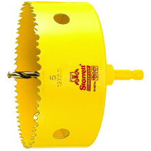 HSS BI-Metaal, DIEPE Snijboor met Arbor, 5" - 127MM Diameter