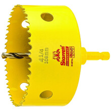 HSS BI-metaal DEEP Cut-gatenzaag met as 4-1/4"""" - 108MM diameter
