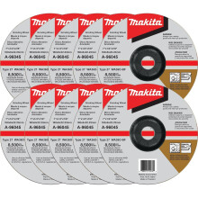 Makita A-96045-10 Meule INOX 7"""" x 1/4"""" x 7/8"""" grain 36 10/pqt