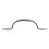 Sort Door Pull Smedejern Skuffe Pull 6"""" skabsd?r Pull Renovators Supply 3