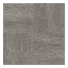 Tivoli selvkl?bende vinylgulvfliser 45 fliser - 12"""" x 12"""" koksgr? tr? - Peel & Stick DIY gulvbel?gning til k?kken Spisestue Sovev?relser K?lder