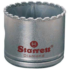 Starrett Diamond Grit Gatenzaag - Ideaal voor het boren van gaten met een kleine diameter - 1-13/16"""" Diameter 1-5/8"""" Zaagdiepte 5/8-18 Draadmaa